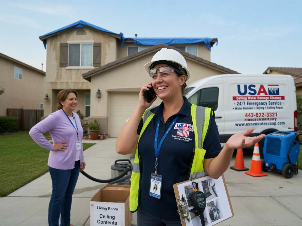 Ceiling Water Damage Restoration Tuscola, IL FAQs